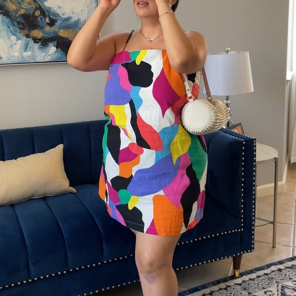 A New Day Target  Small Multicolor Abstract Mini Dress B2 - Picture 1 of 10